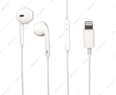 هندزفری اصلی اپل مدل EarPods با کانکتور لایتنینگ